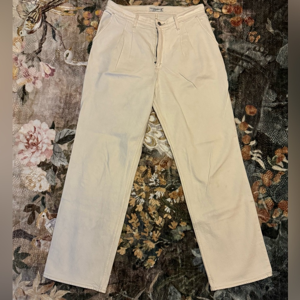 ABERCROMBIE high rise JEANS relaxed fit 12 tall